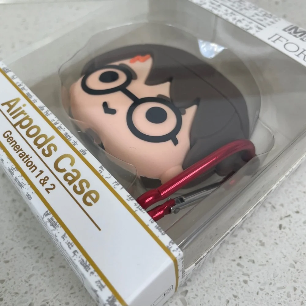 NEW Harry Potter Wizarding World AirPods Case Gen 1 & 2 Silicone Character Cover